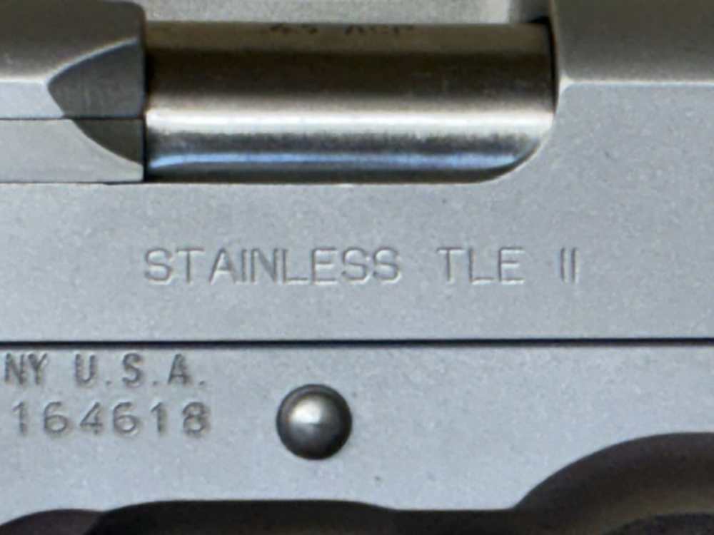 KIMBER TLE II STAINLESS STEEL 45ACP 5" BARREL G10 GRIPS-img-3
