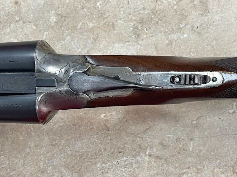 LC SMITH IDEAL MODEL 12GA DOUBLE BARREL SHOTGUN FROM HUNTER ARMS-img-4