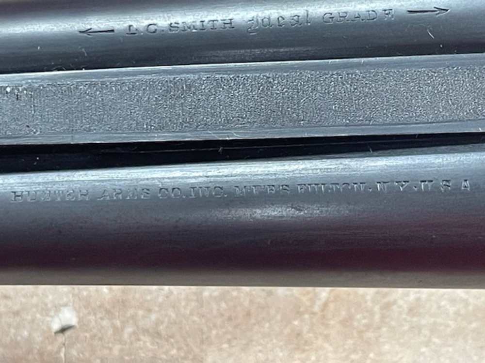 LC SMITH IDEAL MODEL 12GA DOUBLE BARREL SHOTGUN FROM HUNTER ARMS-img-9