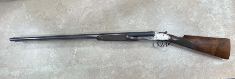 LC SMITH IDEAL MODEL 12GA DOUBLE BARREL SHOTGUN FROM HUNTER ARMS-img-0