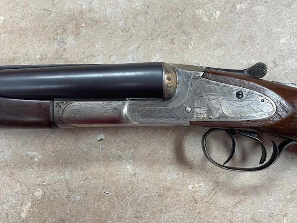 LC SMITH IDEAL MODEL 12GA DOUBLE BARREL SHOTGUN FROM HUNTER ARMS-img-3