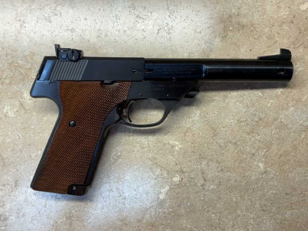 HIGH STANDARD SUPERMATIC TOURNAMENT 22LR TARGET PISTOL-img-1