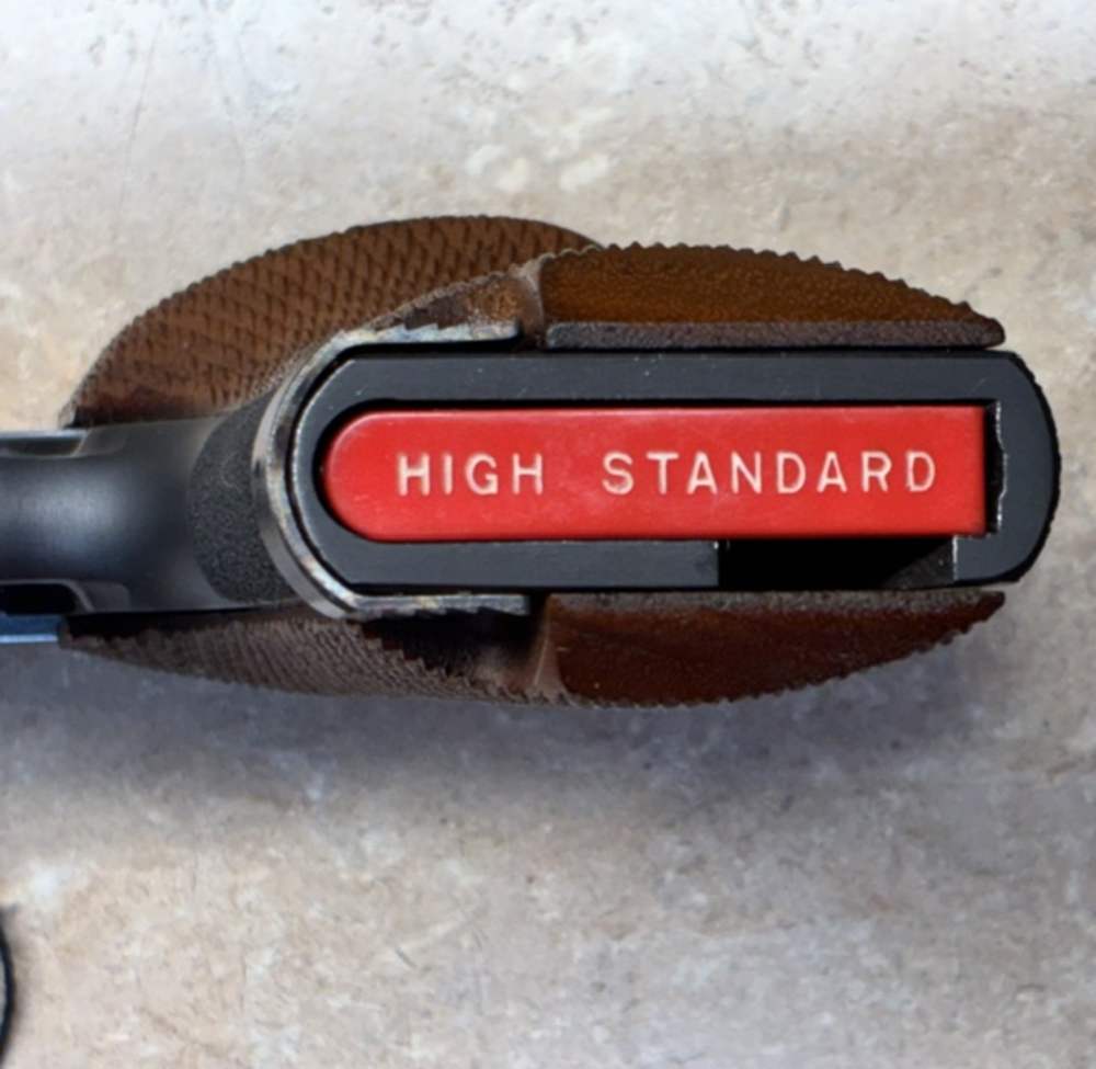 HIGH STANDARD SUPERMATIC TOURNAMENT 22LR TARGET PISTOL-img-4