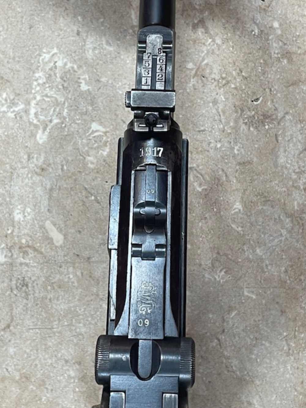 DWM 1917 DATED ARTILLERY LUGER-img-3
