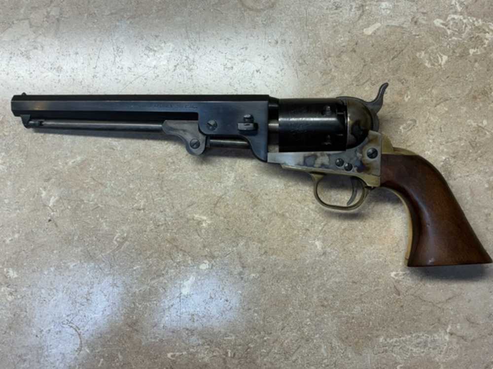 PIETTA 1851 ARMY BLACK POWDER REVOLVER 36 CALIBER 7.5" BARREL -img-0