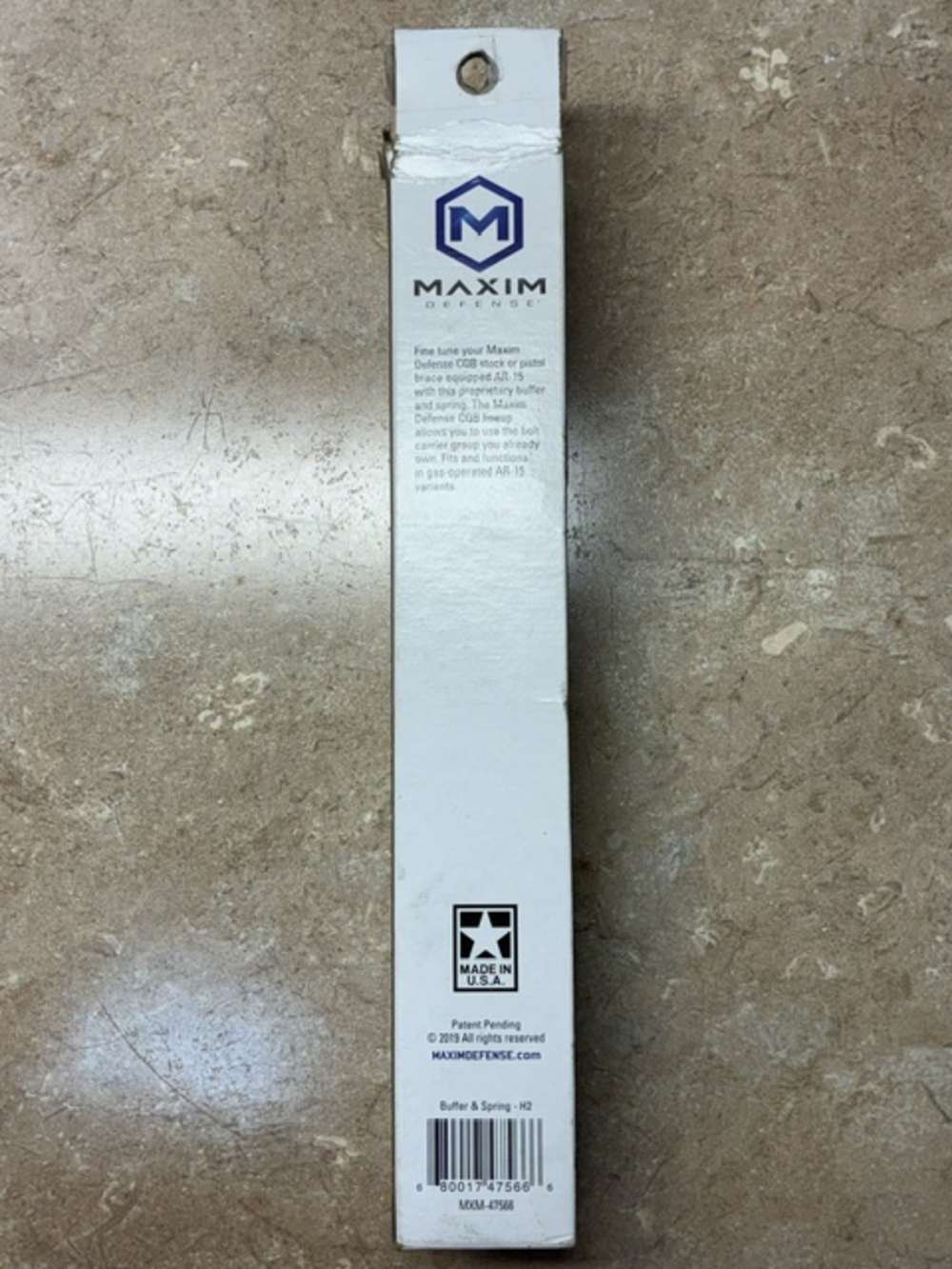 MAXIM DEFENSE H2 4.65 BUFFER AND SPRING-img-2