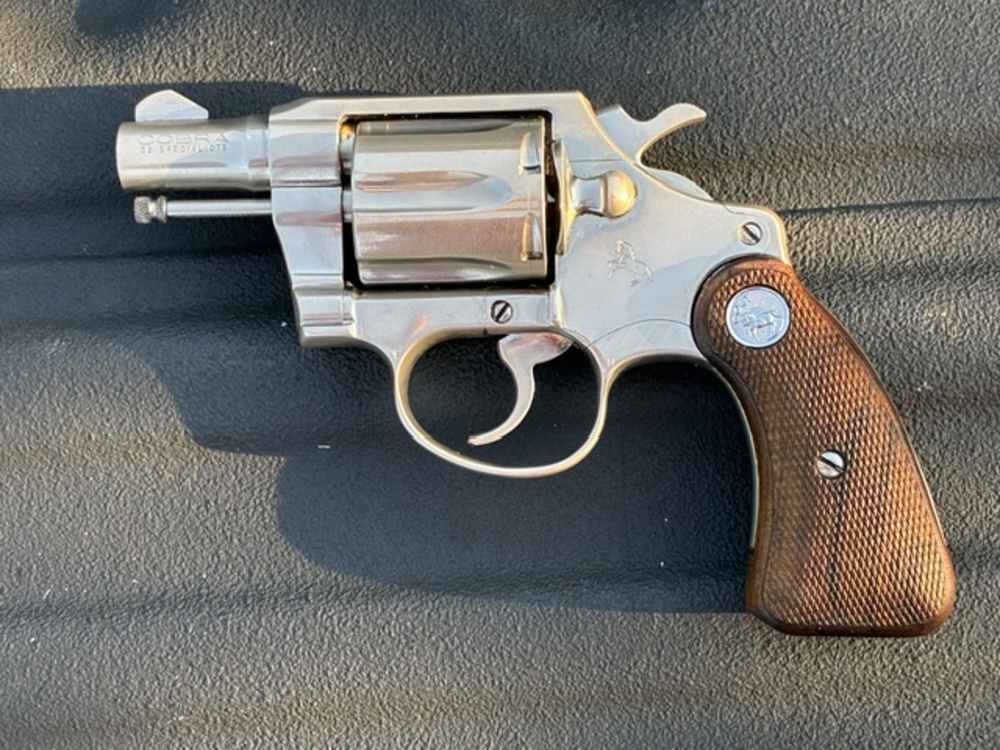 COLT COBRA FIRST ISSUE 38SPL NICKEL FINISH-img-1