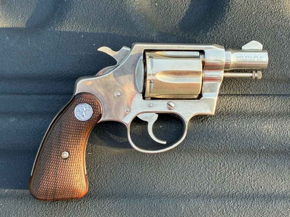 COLT COBRA FIRST ISSUE 38SPL NICKEL FINISH-img-0