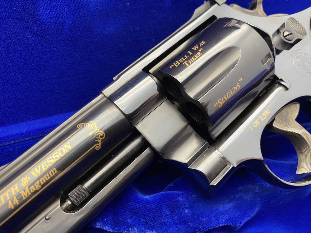 1984 Smith Wesson 29-3 .44 Mag Blue -ELMER KEITH COMMEMORATIVE- Only 2,500-img-7