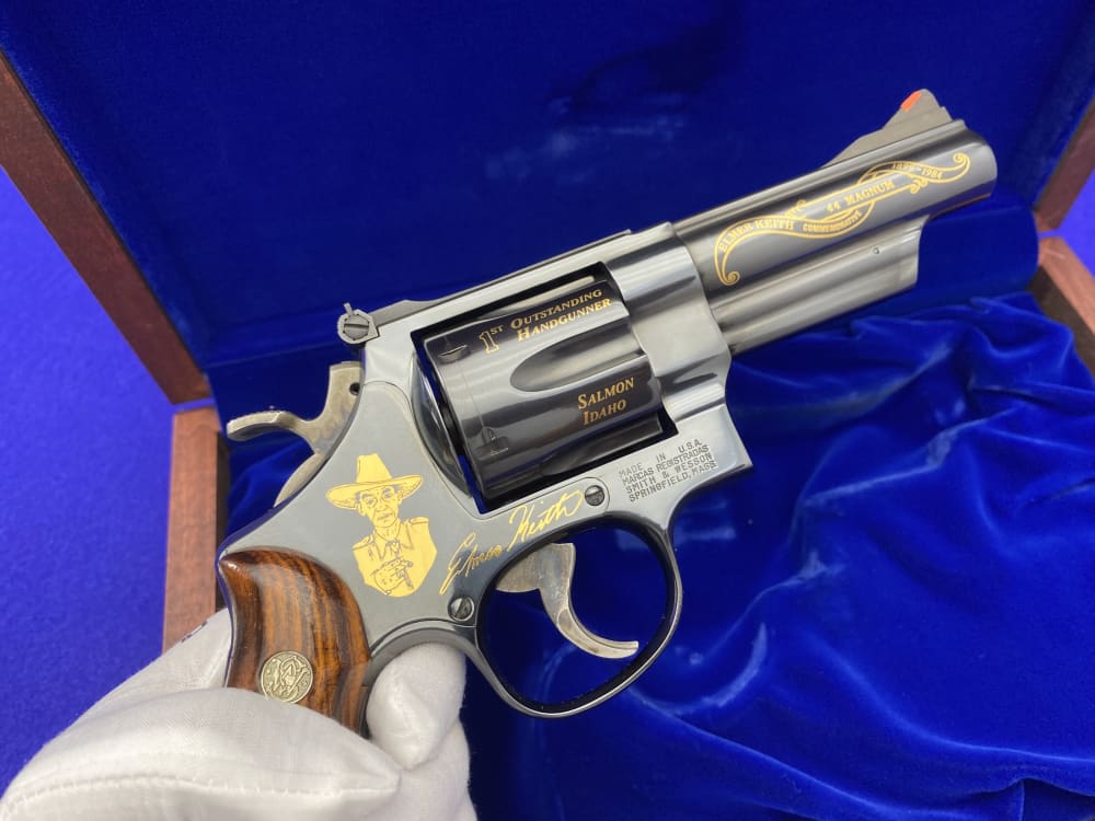 1984 Smith Wesson 29-3 .44 Mag Blue -ELMER KEITH COMMEMORATIVE- Only 2,500-img-26