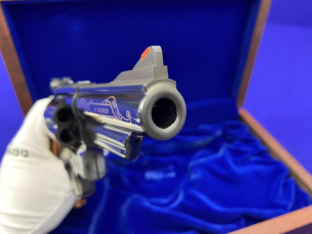 1984 Smith Wesson 29-3 .44 Mag Blue -ELMER KEITH COMMEMORATIVE- Only 2,500-img-25