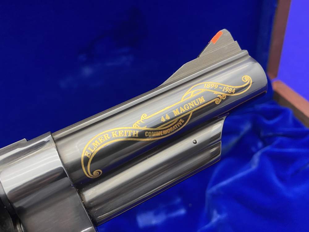 1984 Smith Wesson 29-3 .44 Mag Blue -ELMER KEITH COMMEMORATIVE- Only 2,500-img-29