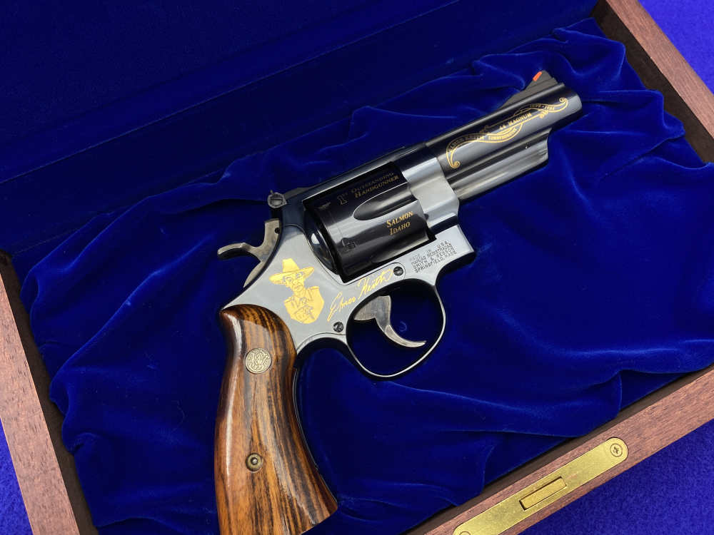 1984 Smith Wesson 29-3 .44 Mag Blue -ELMER KEITH COMMEMORATIVE- Only 2,500-img-42