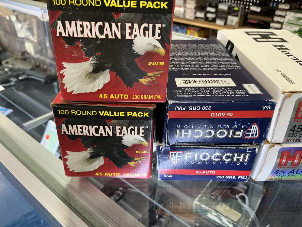 500 ROUNDS OF .45 ACP BOXED NEW FEDERAL, HORNADY PENNY AUCTION .01 LAYAWAY -img-1