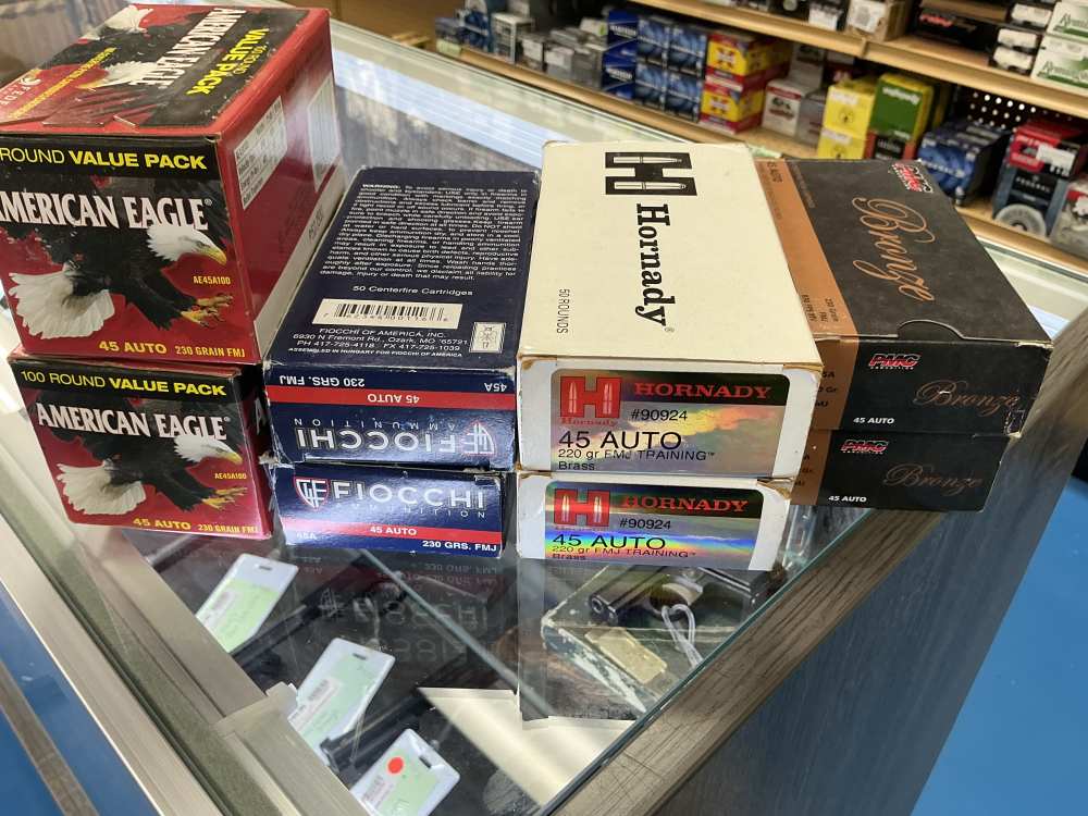 500 ROUNDS OF .45 ACP BOXED NEW FEDERAL, HORNADY PENNY AUCTION .01 LAYAWAY -img-0