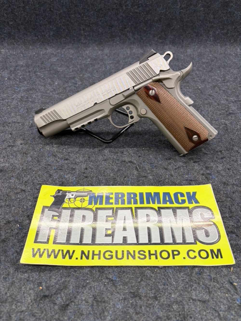 COLT 1911 GOVERNMENT MODEL RAIL GUN-img-0