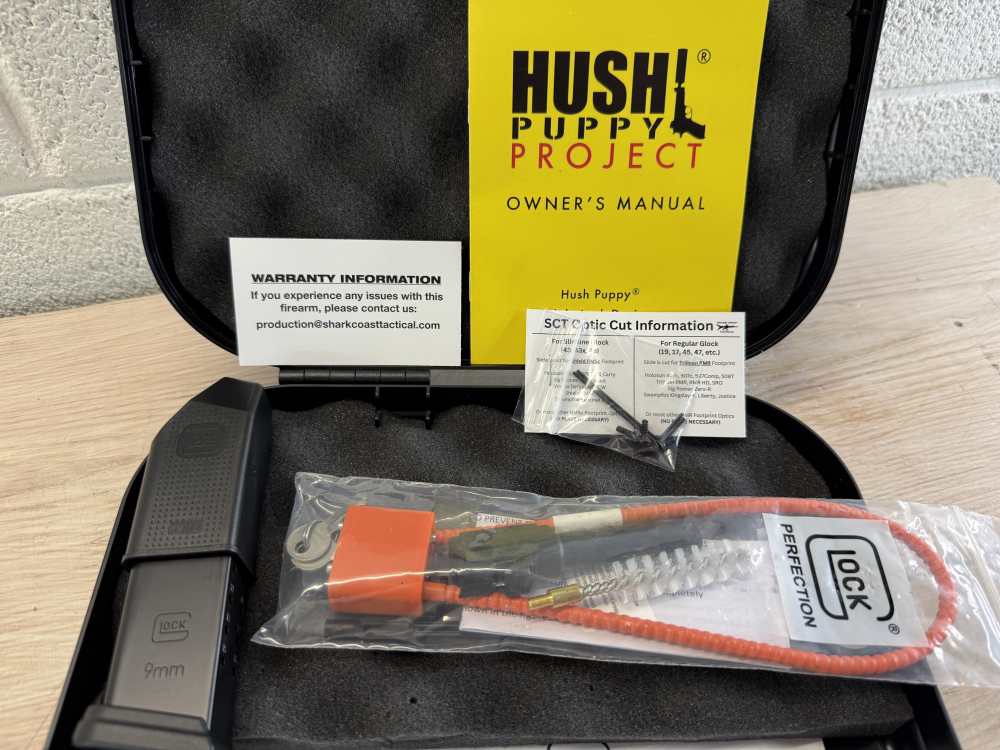 Glock / Shark Coast Tactical 43X Hush Puppy Project 9mm 15rnd-img-9