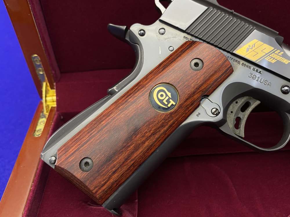RARE Colt Gold Cup National Match 45ACP *ONE OF ONLY 500 USA TEAM SHOOTING*-img-5