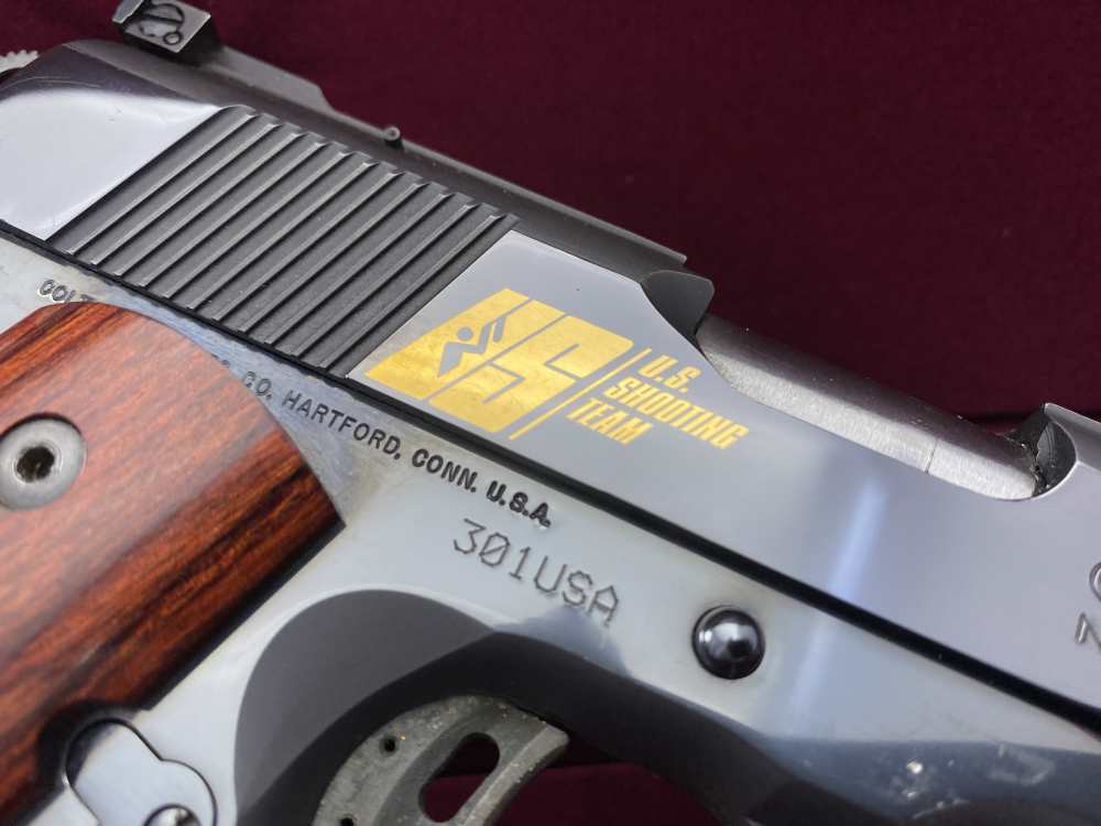 RARE Colt Gold Cup National Match 45ACP *ONE OF ONLY 500 USA TEAM SHOOTING*-img-4