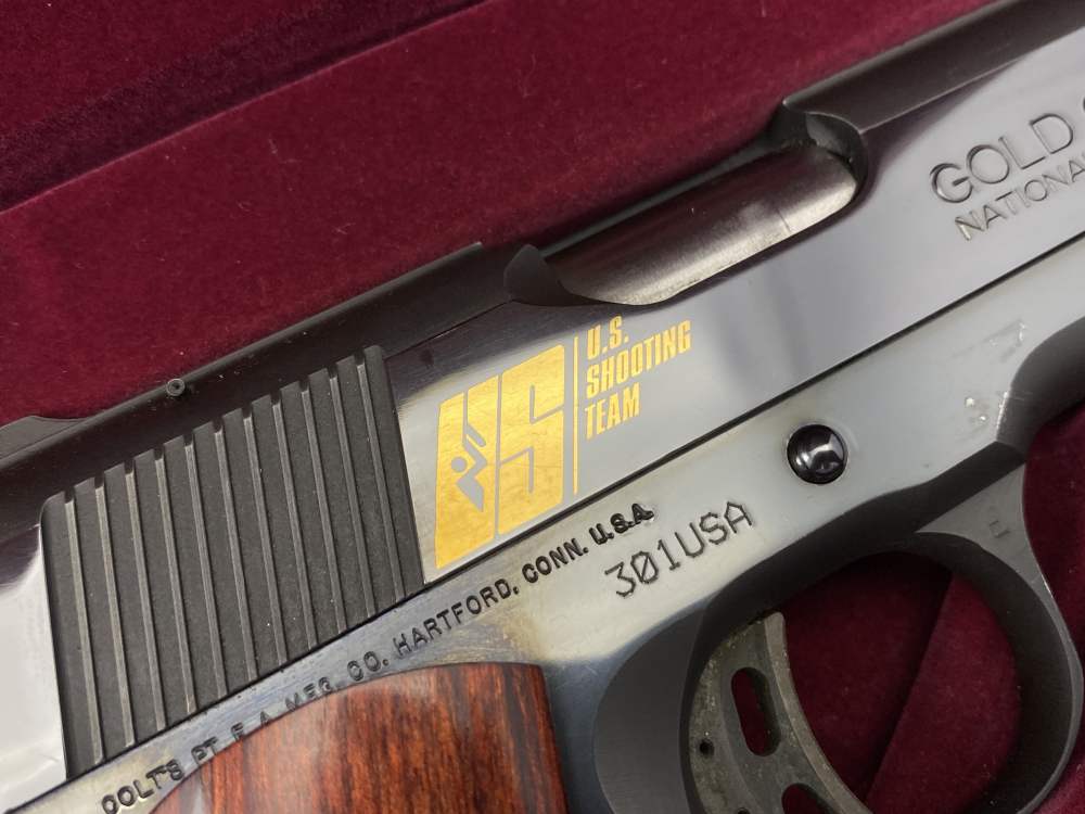 RARE Colt Gold Cup National Match 45ACP *ONE OF ONLY 500 USA TEAM SHOOTING*-img-39