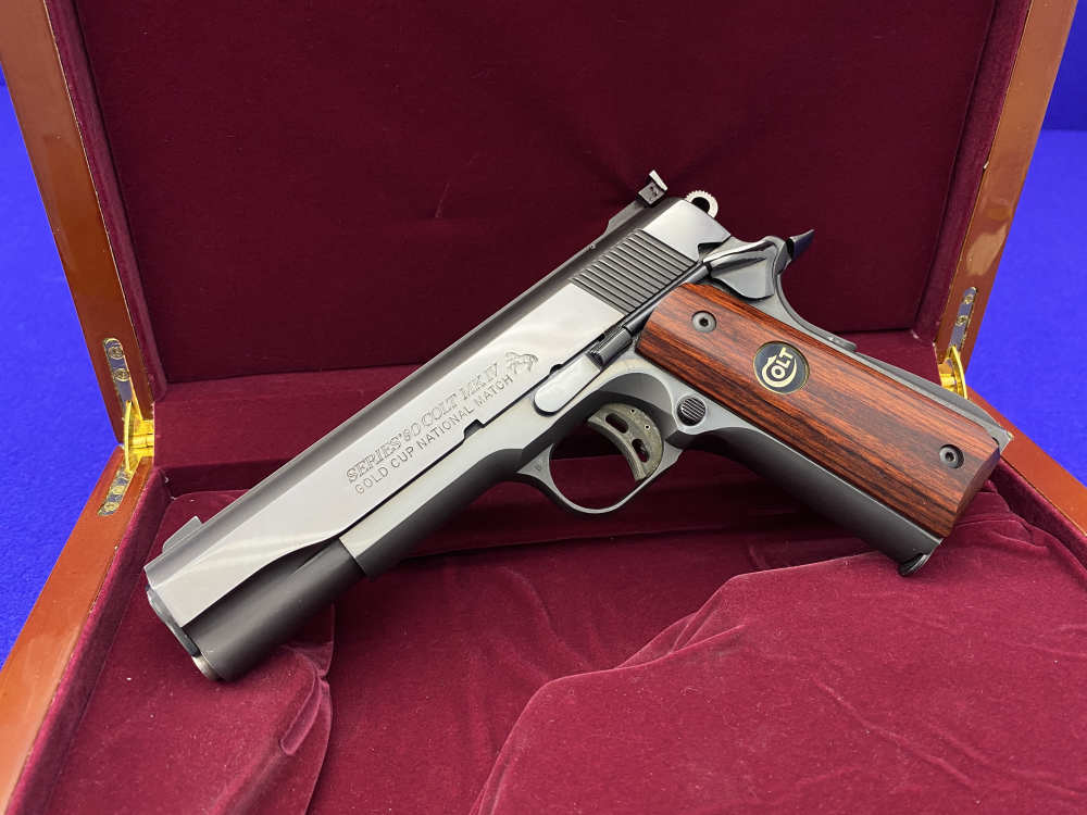 RARE Colt Gold Cup National Match 45ACP *ONE OF ONLY 500 USA TEAM SHOOTING*-img-11