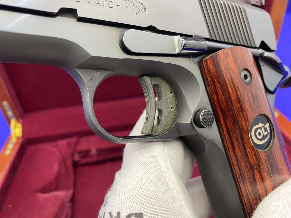RARE Colt Gold Cup National Match 45ACP *ONE OF ONLY 500 USA TEAM SHOOTING*-img-32