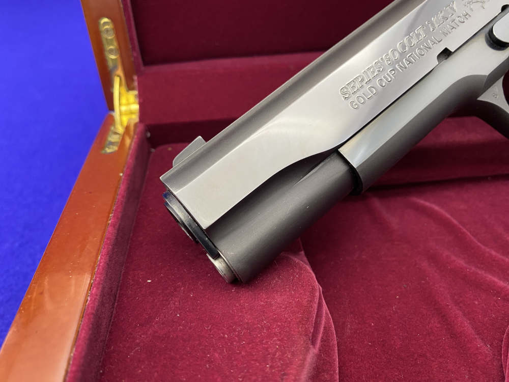 RARE Colt Gold Cup National Match 45ACP *ONE OF ONLY 500 USA TEAM SHOOTING*-img-16