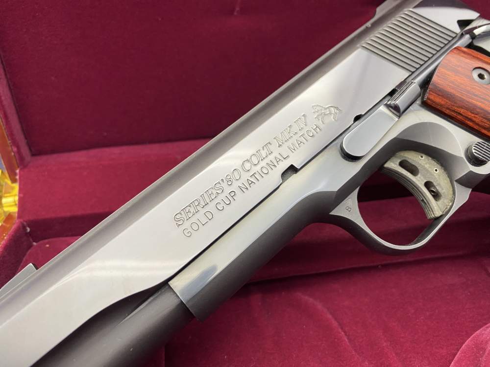 RARE Colt Gold Cup National Match 45ACP *ONE OF ONLY 500 USA TEAM SHOOTING*-img-15