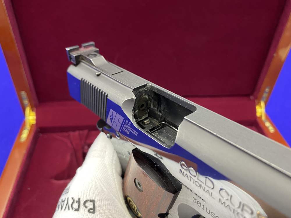 RARE Colt Gold Cup National Match 45ACP *ONE OF ONLY 500 USA TEAM SHOOTING*-img-34