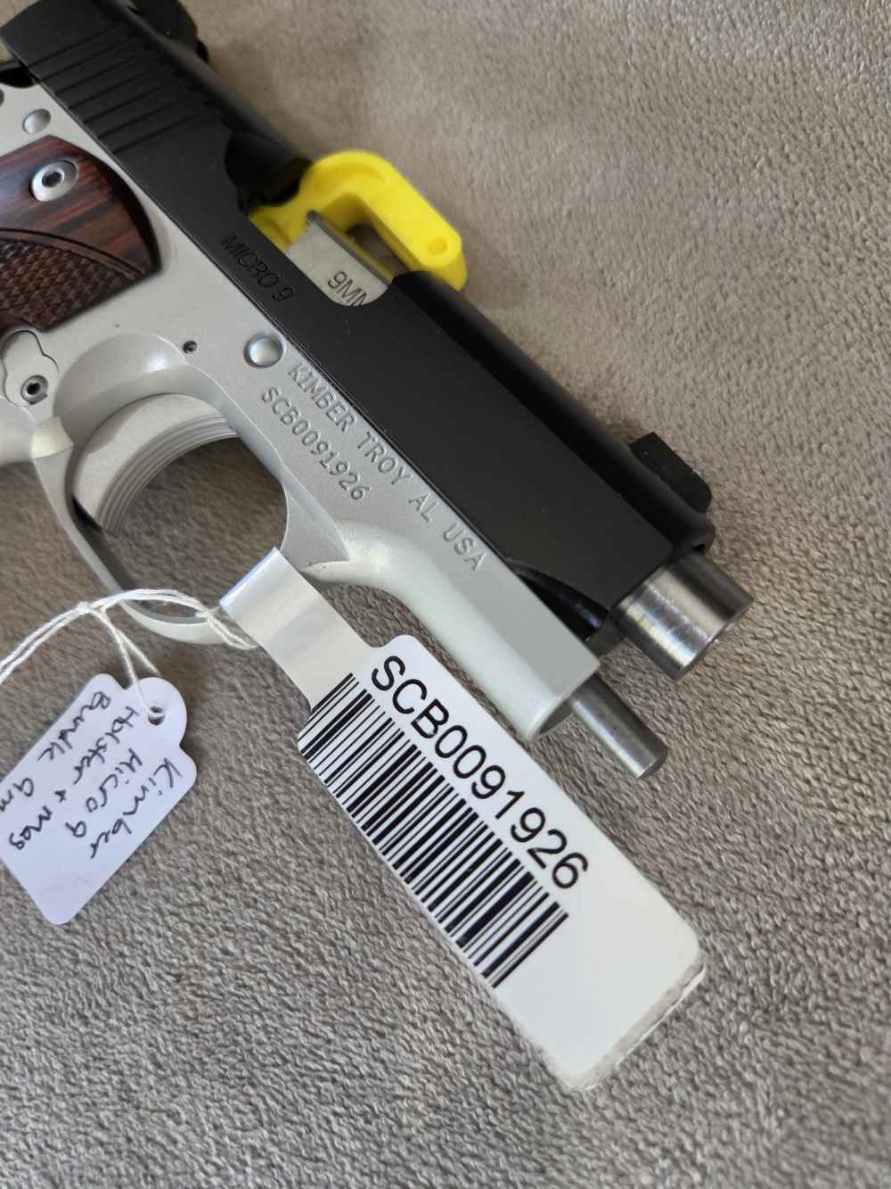 Kimber Micro 9 Two-Tone RTC-K 9mm 3.15" 2 Mags Holster NEW-img-9