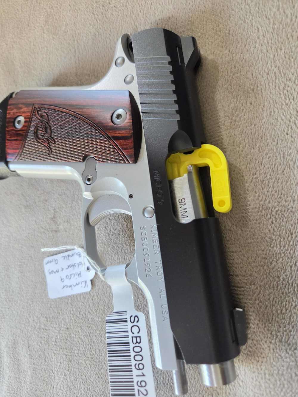 Kimber Micro 9 Two-Tone RTC-K 9mm 3.15" 2 Mags Holster NEW-img-10