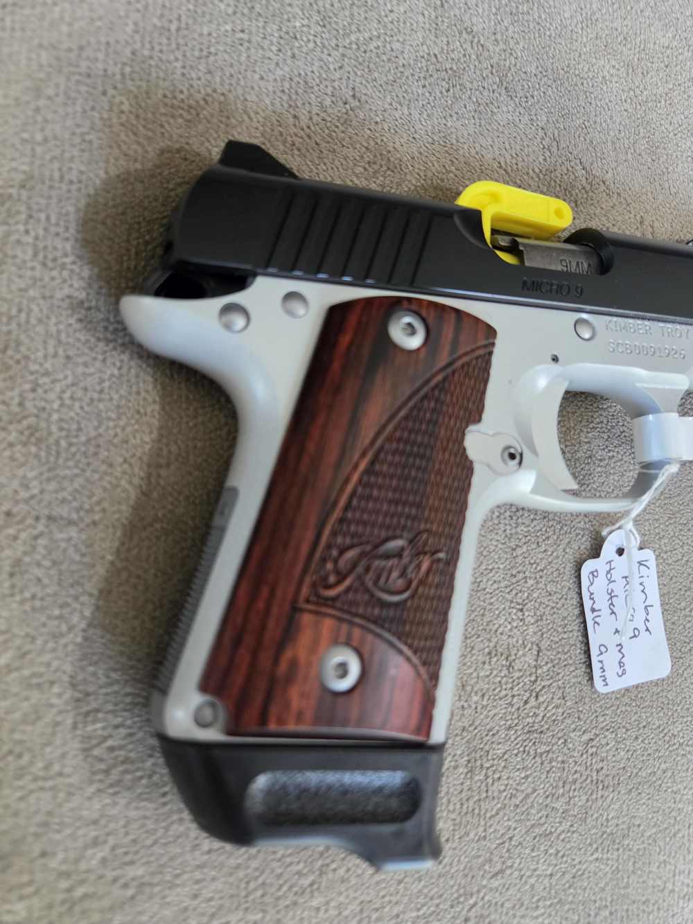 Kimber Micro 9 Two-Tone RTC-K 9mm 3.15" 2 Mags Holster NEW-img-7