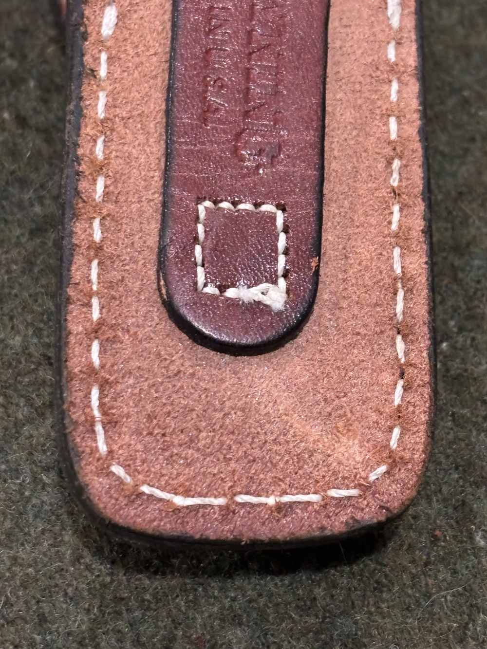 Used - Browning 2718F2 Sportsman’s Folding Knife Leather Sheath - Very Good-img-8