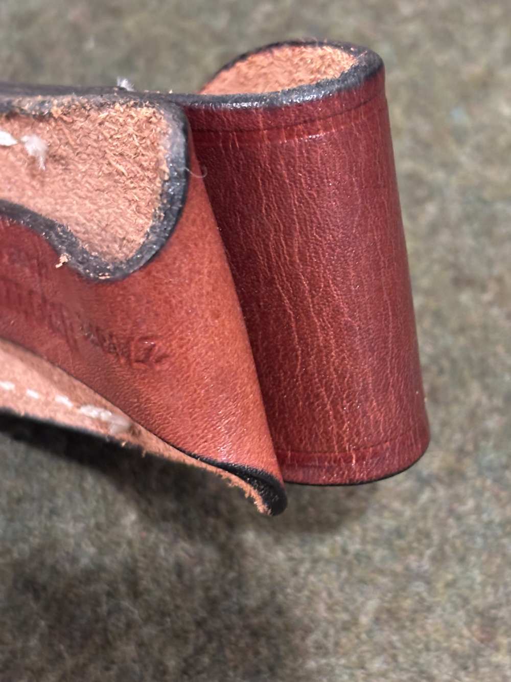 Used - Browning 2718F2 Sportsman’s Folding Knife Leather Sheath - Very Good-img-13