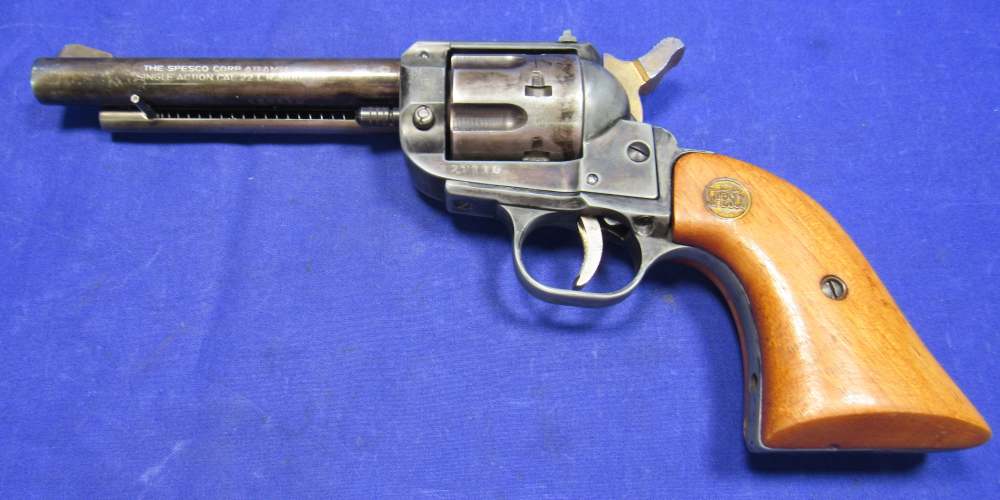 Lot of 3 .22 LR Revolvers for Parts or Repair - JC Higgins, EIG, Spesco -img-41