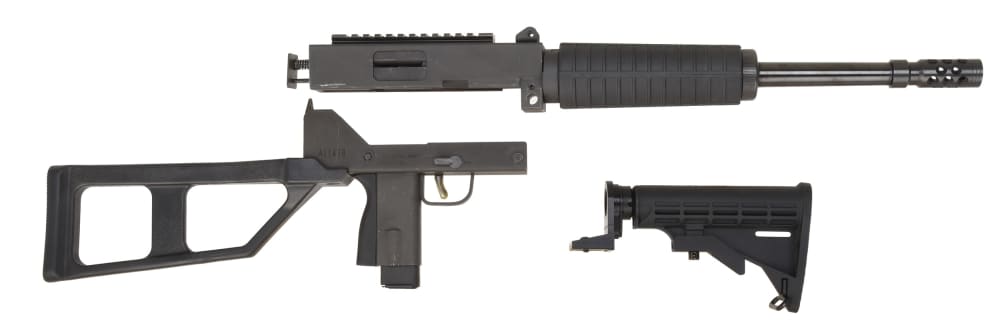 Masterpiece Arms MPA MPA1SST .45 ACP 16" bbl Like MAC 10 Grease Gun READ-img-1
