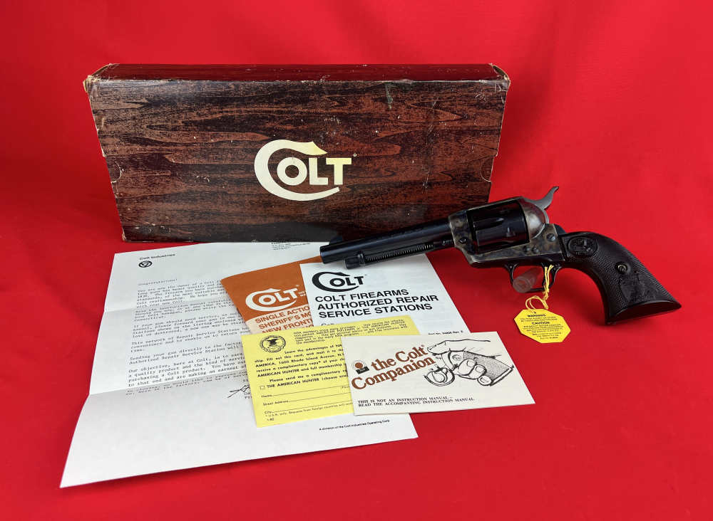 1982 Colt Single Action Army, .357 Mag Revolver, SAA 3rd Generation-img-0