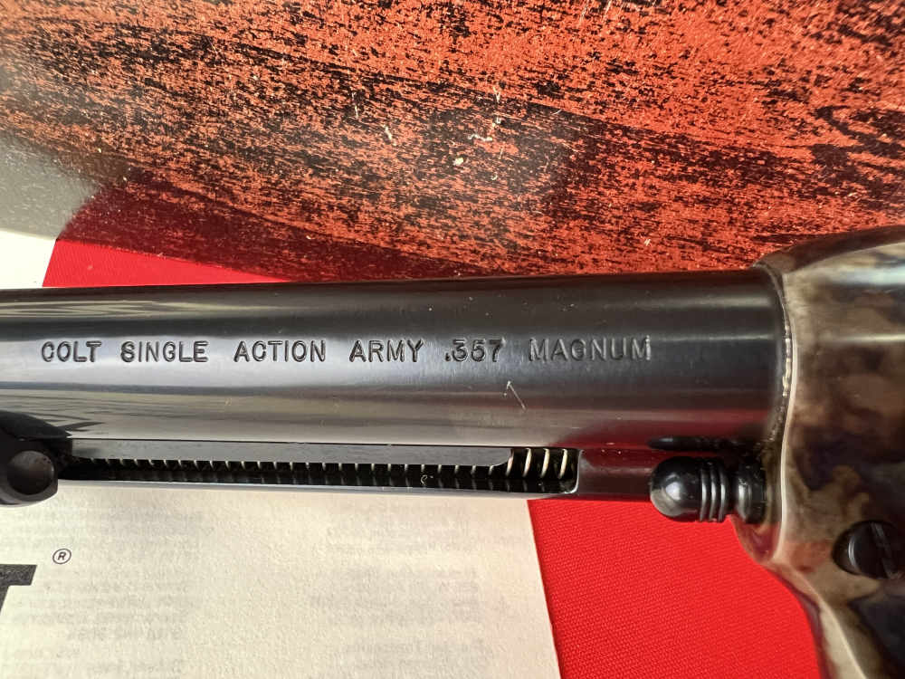 1982 Colt Single Action Army, .357 Mag Revolver, SAA 3rd Generation-img-2