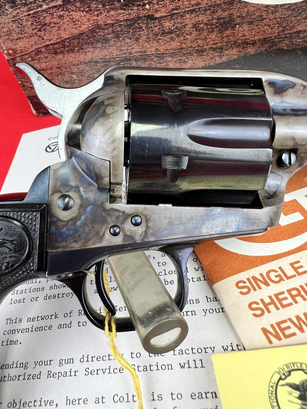1982 Colt Single Action Army, .357 Mag Revolver, SAA 3rd Generation-img-9