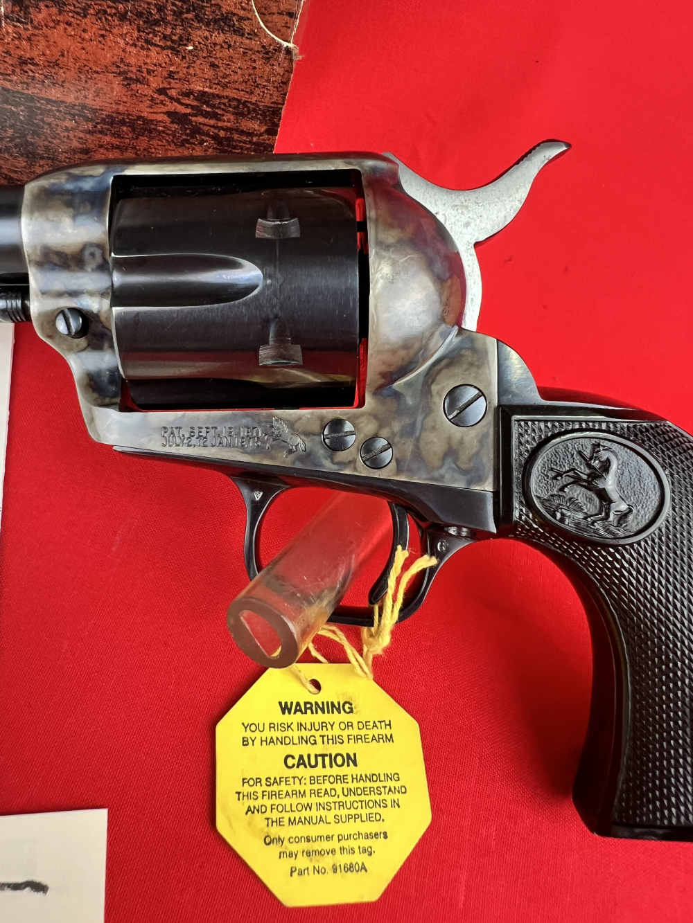 1982 Colt Single Action Army, .357 Mag Revolver, SAA 3rd Generation-img-5