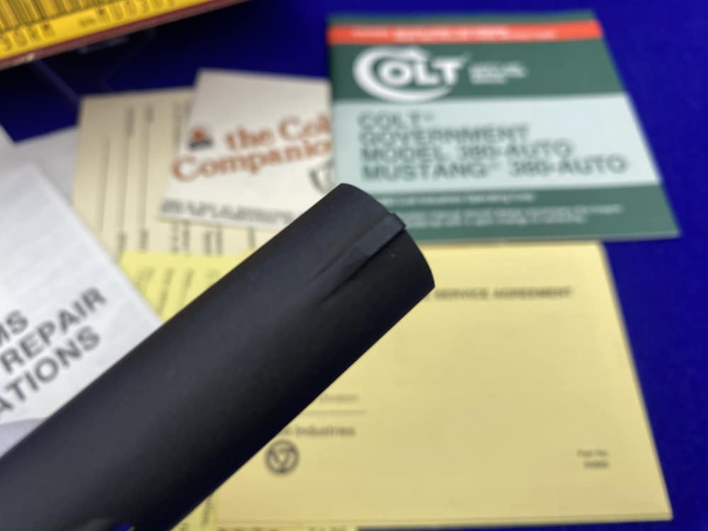 1986 Colt Mustang -FIRST EDITION- .380 *LIMITED EDITION 345 OF 1,000 MADE*-img-25