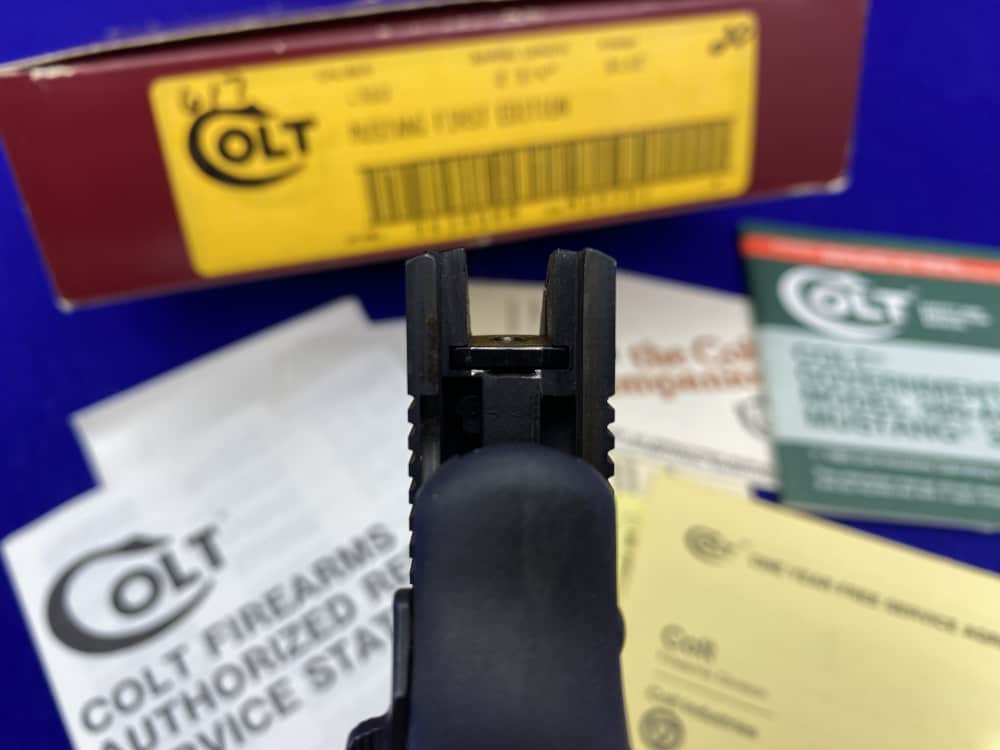 1986 Colt Mustang -FIRST EDITION- .380 *LIMITED EDITION 345 OF 1,000 MADE*-img-30