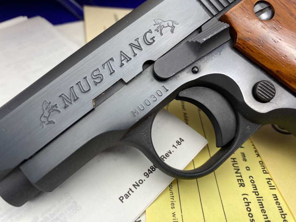 1986 Colt Mustang -FIRST EDITION- .380 *LIMITED EDITION 345 OF 1,000 MADE*-img-11