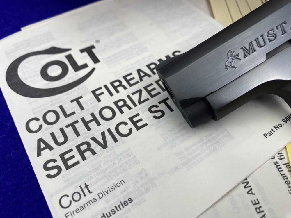1986 Colt Mustang -FIRST EDITION- .380 *LIMITED EDITION 345 OF 1,000 MADE*-img-9