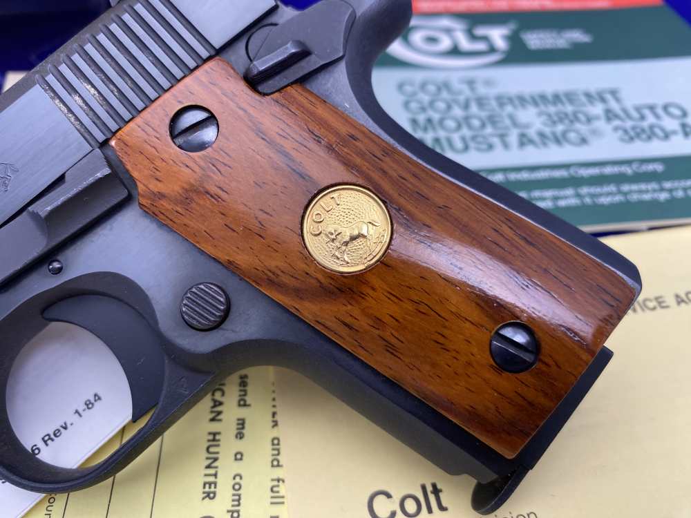1986 Colt Mustang -FIRST EDITION- .380 *LIMITED EDITION 345 OF 1,000 MADE*-img-4