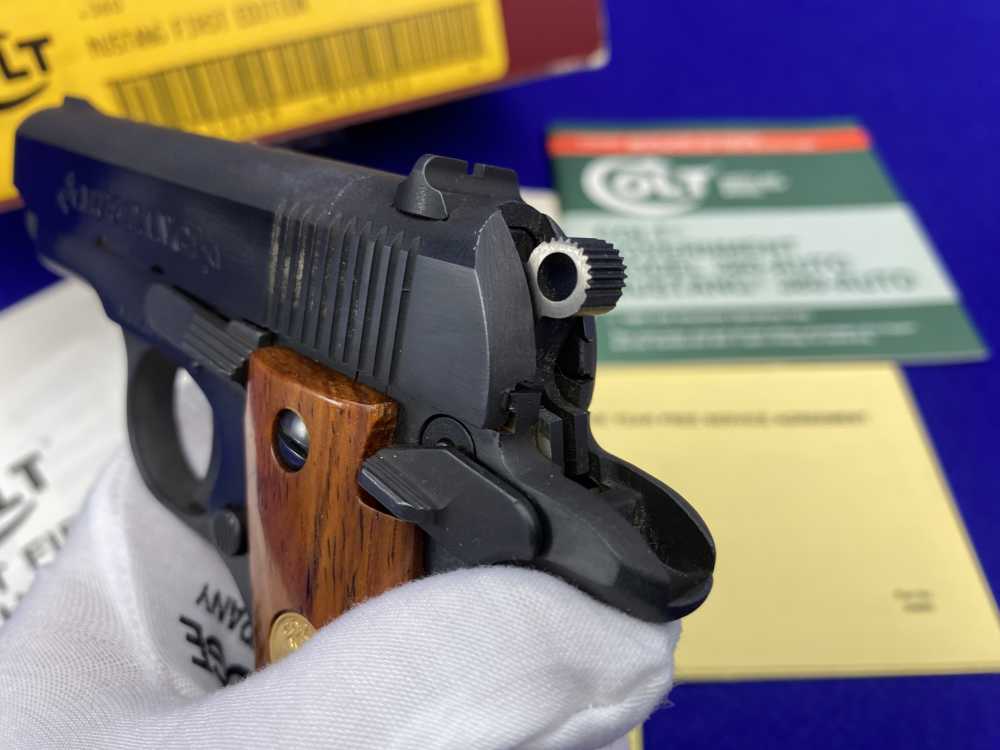 1986 Colt Mustang -FIRST EDITION- .380 *LIMITED EDITION 345 OF 1,000 MADE*-img-21