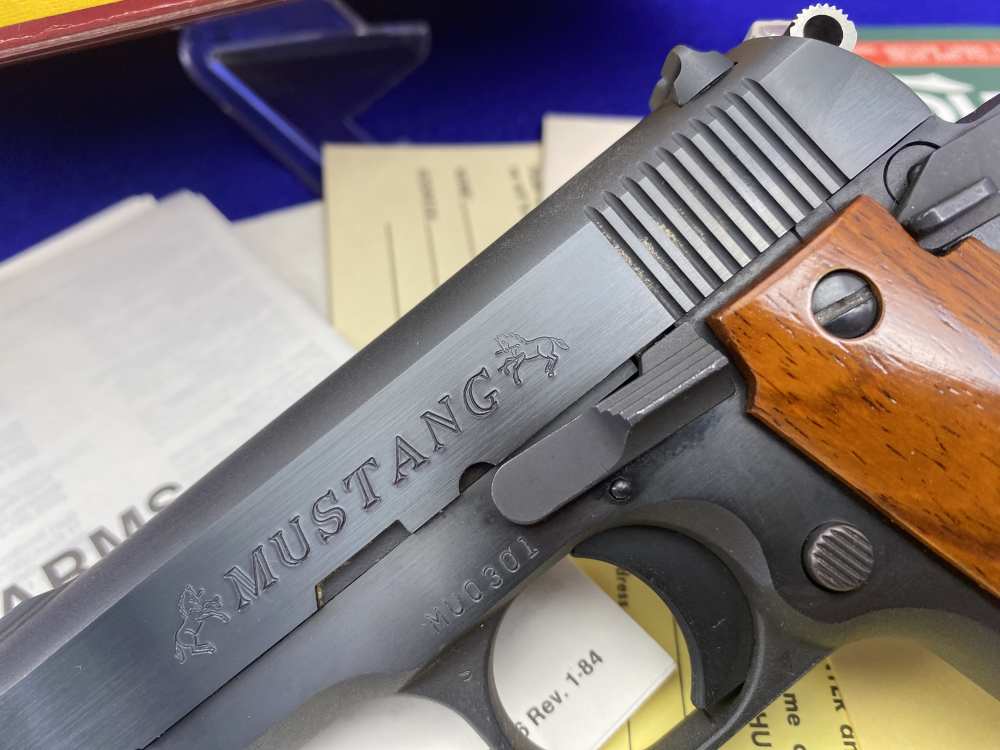 1986 Colt Mustang -FIRST EDITION- .380 *LIMITED EDITION 345 OF 1,000 MADE*-img-7