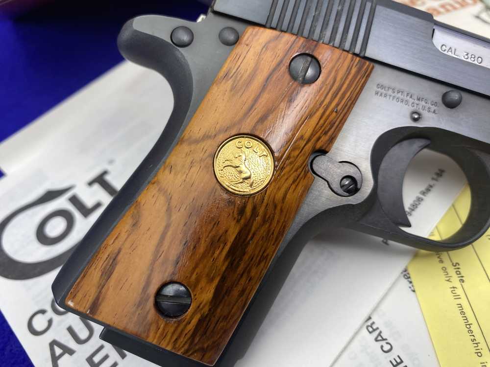 1986 Colt Mustang -FIRST EDITION- .380 *LIMITED EDITION 345 OF 1,000 MADE*-img-14