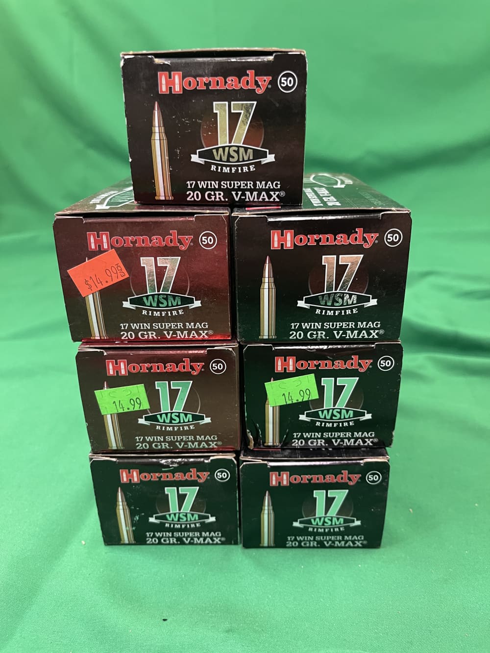 Hornady V-Max 17WSm 20gr 350 rounds total!-img-0