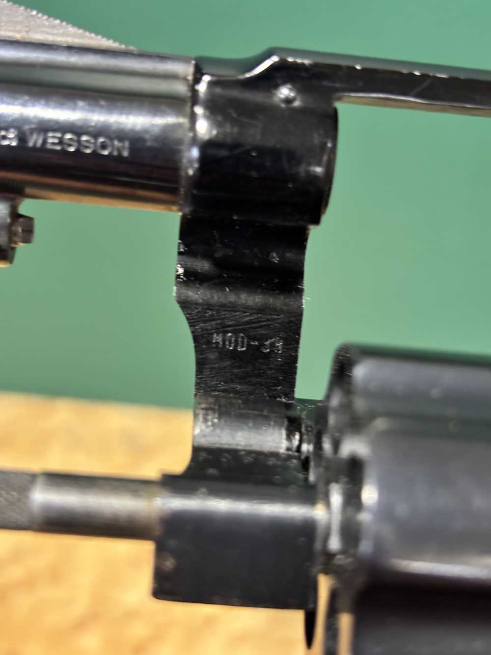 Smith and Wesson Model 38 No Dash Airweight .38spl Shrouded Hammer Revolver-img-10
